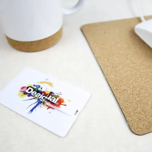 Carte Design USB 2.0 Import Blanc 16 GO