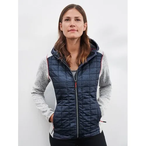 Veste tricot hybride femme