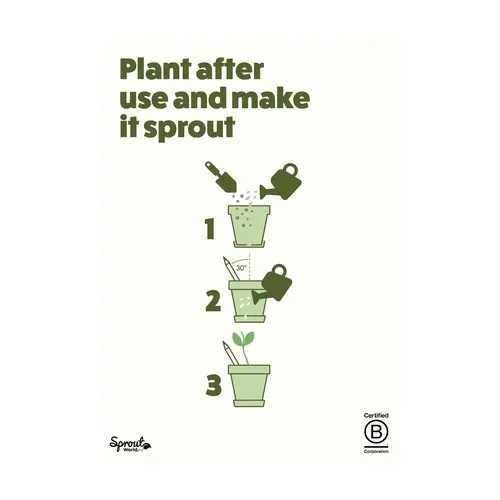 Sproutworld Sharpened Pencil crayon taillé