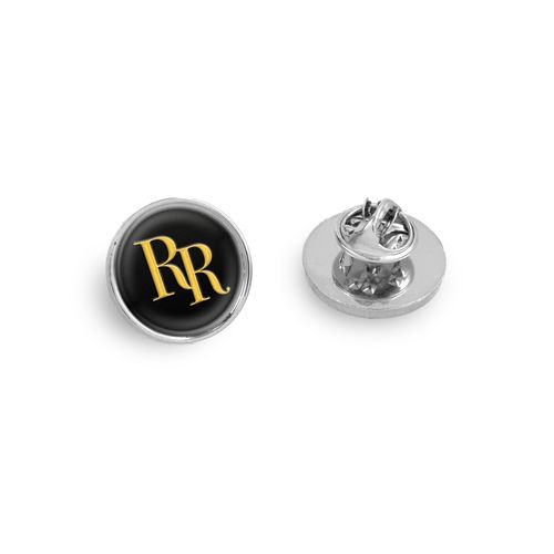Pin's Rond Zamac 20mm - Personnalisable en Doming Quadri