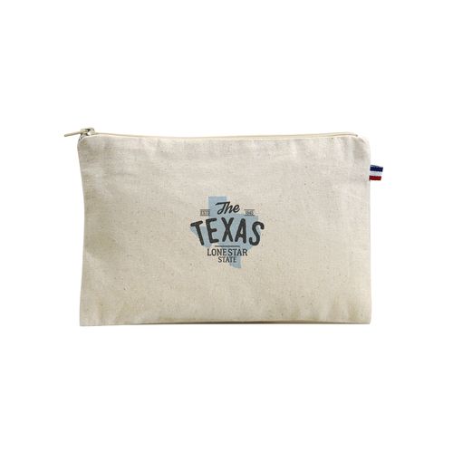 Trousse Bio Écrue Fabriquée en France - Coton Bio 280g/m²