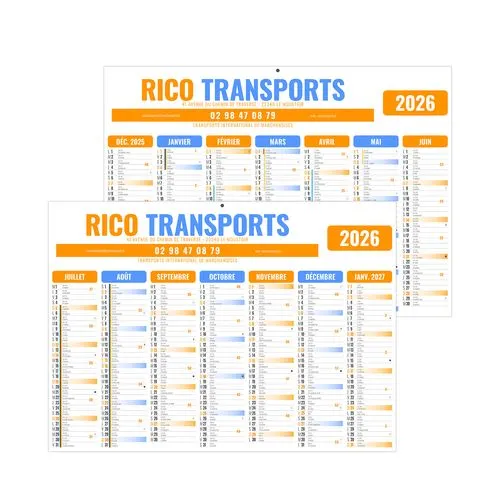 GAMECO COULEURS 2026 - MICRO 210 x 155 mm - LEGER 400G - MARQUAGE QUADRI - PAS DE TROU