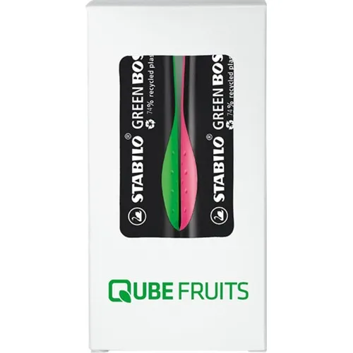 Étui 4 Surligneurs Écologiques Rechargeables Personnalisables