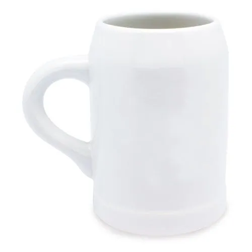 CHOPE DE BIÈRE AVEC ANSE POUR SUBLIMATION MEDIUM "BELGIUM"