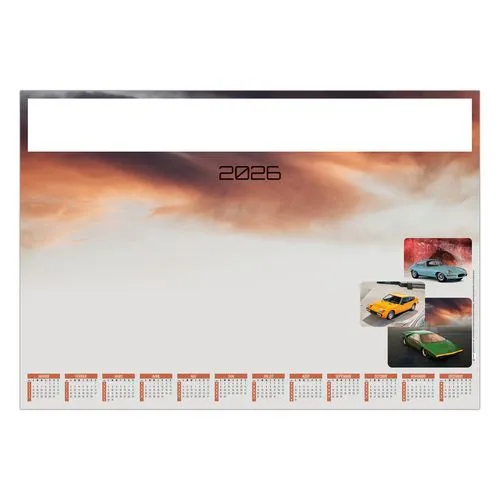 SM JACKY 2026 - SM 500 x 350 mm - 25 FEUILLETS