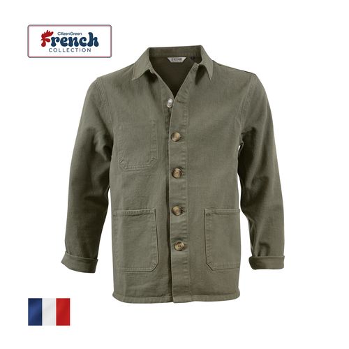 Veste Worker Française 355g - Coton Sergé Personnalisable