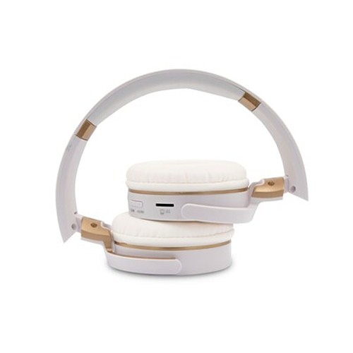 Casque Sans Fil Pliable en Bambou Personnalisable