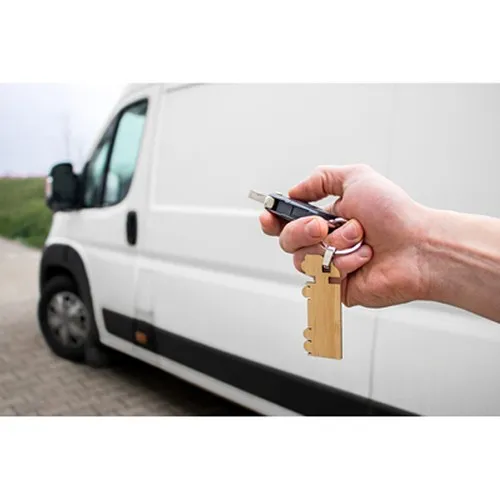 Porte-clés "camion" en bambou | Tuva