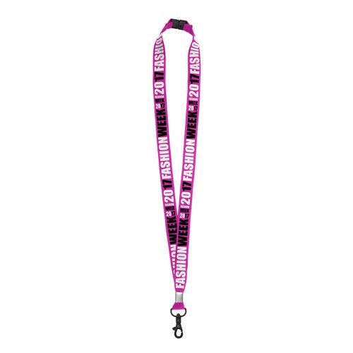 Lanyard Coton Écologique Personnalisable - Mousqueton Biosourcé