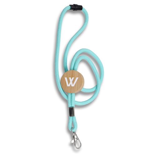 Lanyard Coton Écologique Personnalisable - Mousqueton Biosourcé