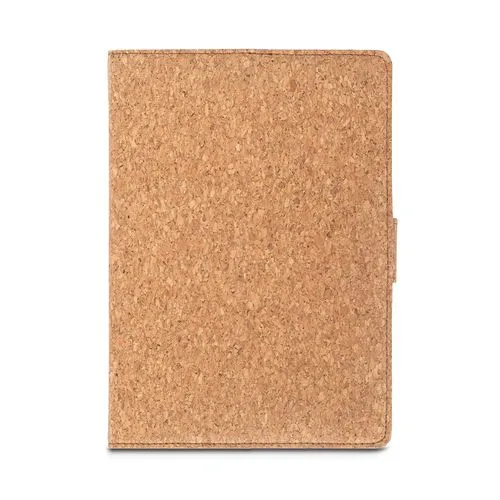 FIELDING. Classeur A5 en liège et polyester recyclé (100 % rPET) avec bloc-notes amovible