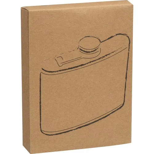 Flasque avec étui en bois 170 ml SUSANNA