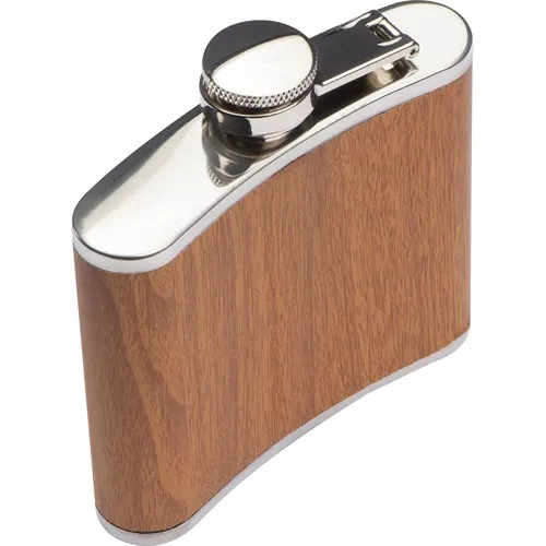 Flasque avec étui en bois 170 ml SUSANNA