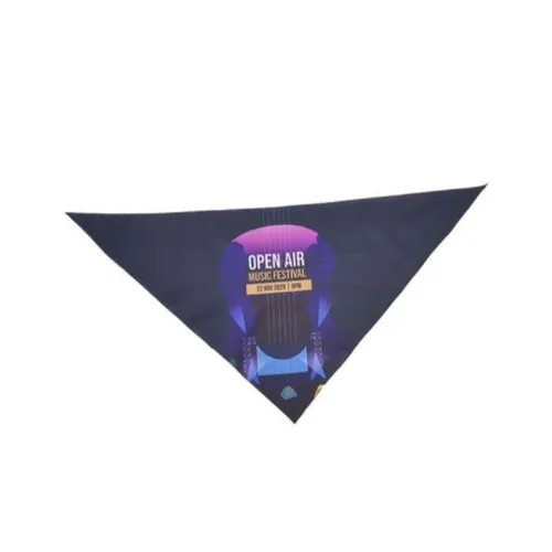 Foulard sublimé inversé en polyester