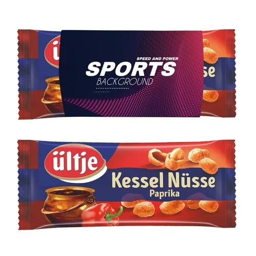 fruits secs avec emballage individuel imprimé