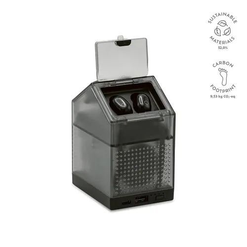 FusionBeat 3en1: écouteurs, enceinte et batterie rABS, 5000mAh