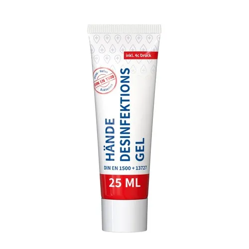 Gel désinfectant pour les mains, tube de 25 ml