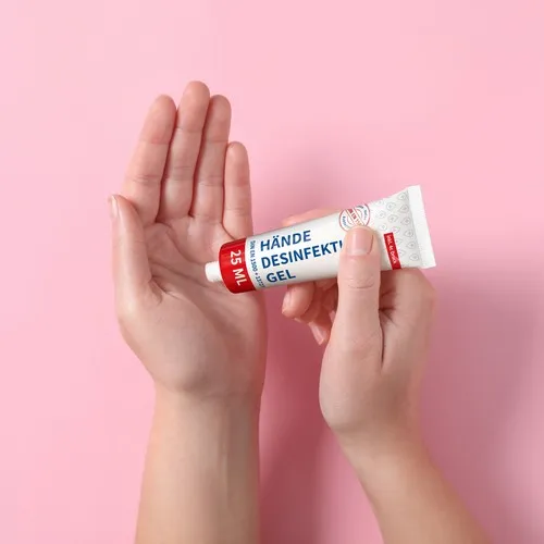 Gel désinfectant pour les mains, tube de 25 ml