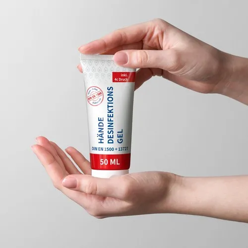 Gel désinfectant pour les mains, tube de 50 ml