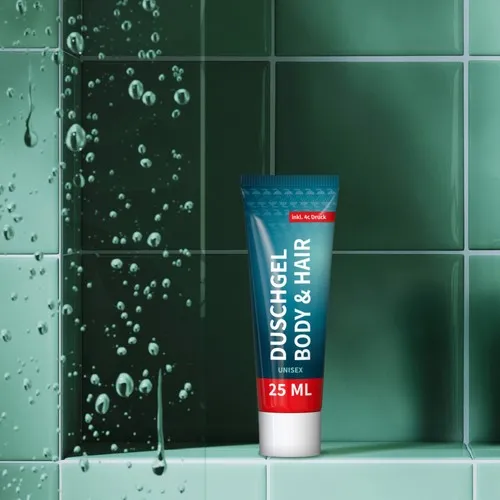 Gel Douche Gingembre-Citron Vert, Tube de 25 ml