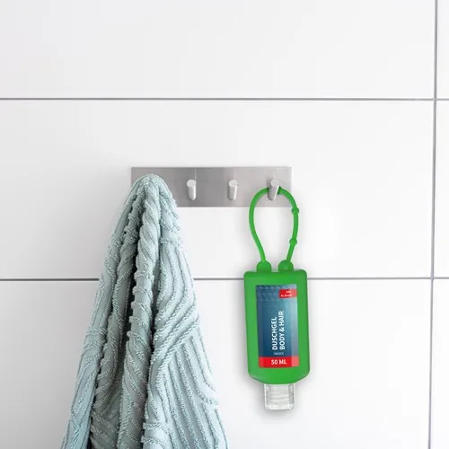 Gel Douche Rosmarin-Gingembre, Bumper de 50 ml, vert, Body Label (R-PET)