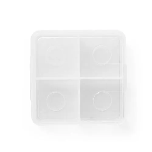 GLACIER. Jeu de cubes réutilisables en acier inoxydable