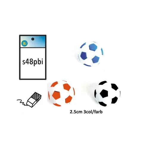 GOMME BALLON DE FOOT 2.5CM