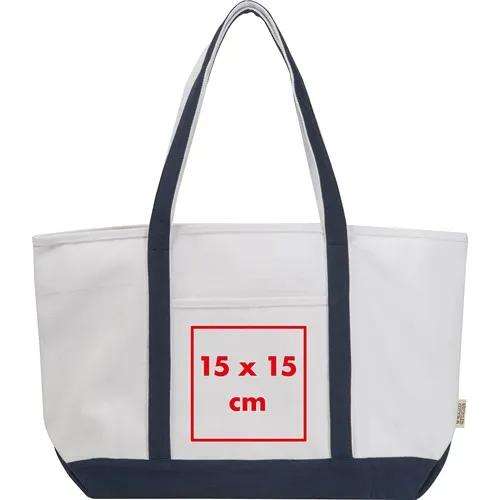 Grand cabas en coton recyclé HARVEY