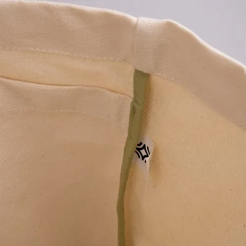 Grand sac plage en coton avec 4 poches