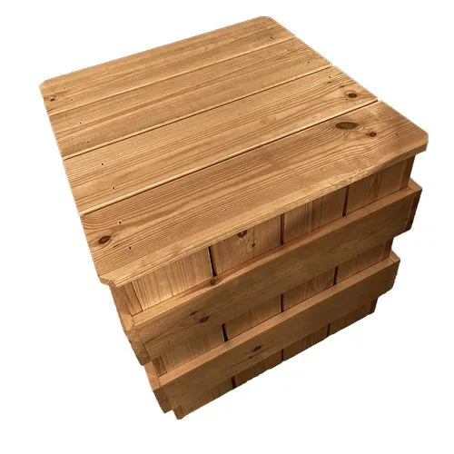 Grande boîte en bois