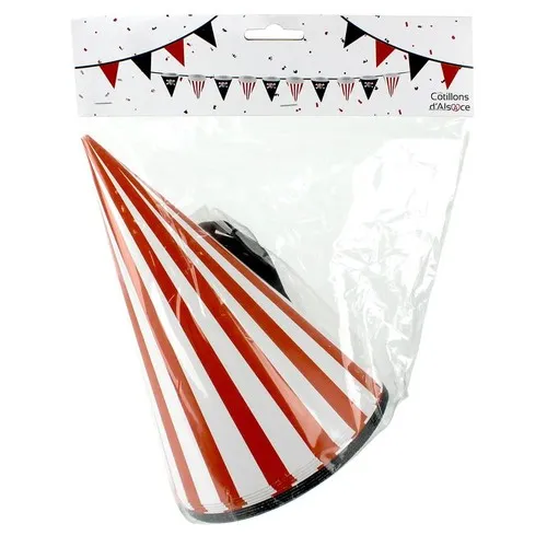 Guirlande 10 cones bonbons PIRATE 3 m
