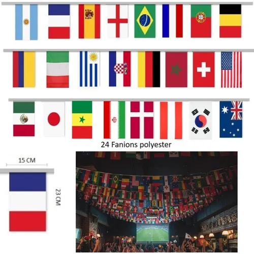 Guirlande 8m BEST FOOTBALL TEAM