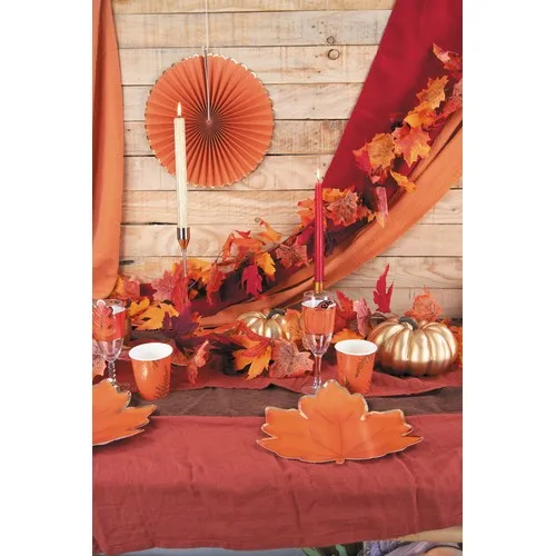 GUIRLANDE AUTOMNE FEUILLES D ERABLE 175CM