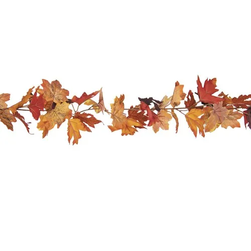 GUIRLANDE AUTOMNE FEUILLES D ERABLE 175CM