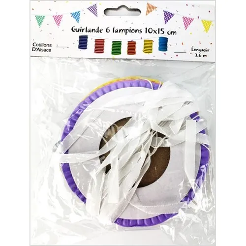 Guirlande de lampions Multicolores