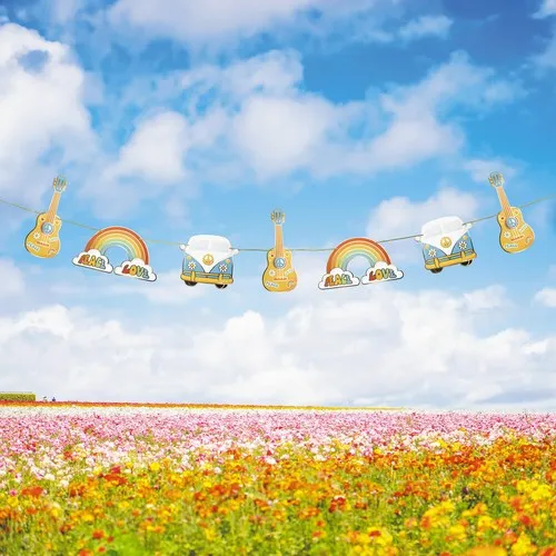 GUIRLANDE HIPPY PARTY 3M