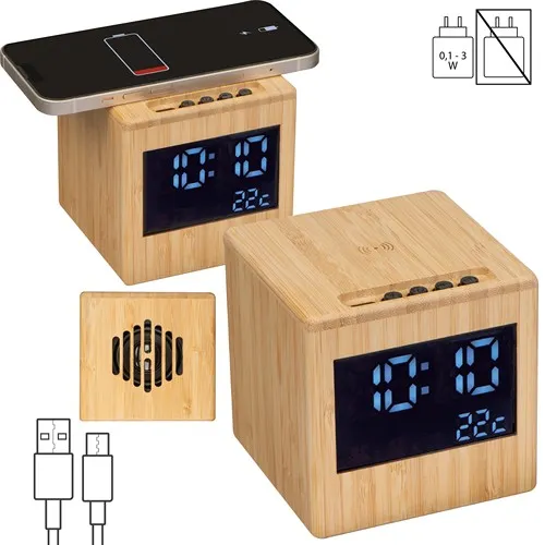 Haut-parleur en bambou JUAN