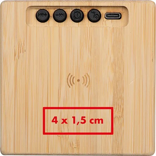 Haut-parleur en bambou JUAN