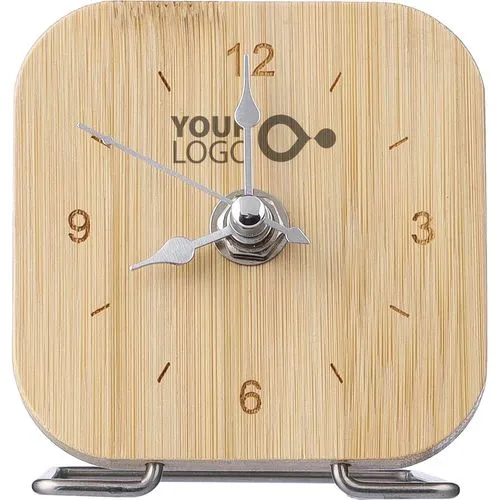 Horloge de bureau en bambou Jenny