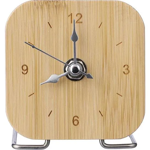Horloge de bureau en bambou Jenny