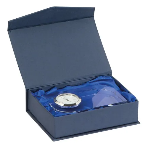 Horloge de bureau en verre GERALD