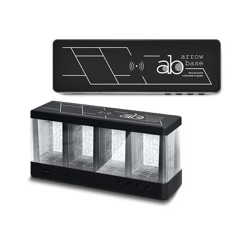 Horloge LED et chargeur à induction 15W