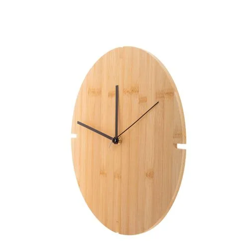horloge murale en bambou Tokei