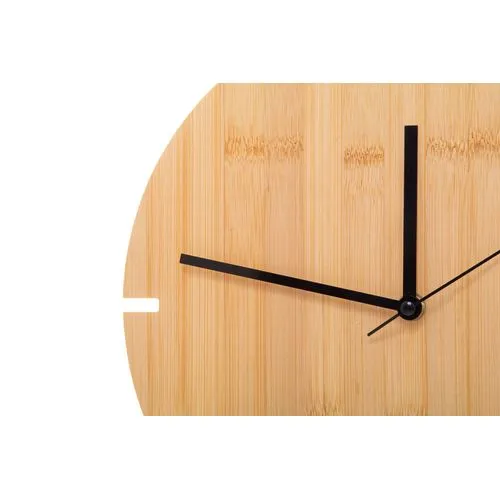 horloge murale en bambou Tokei