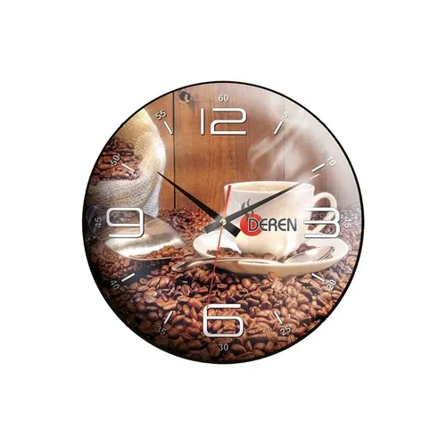 Horloge ronde personnalisable avec photo