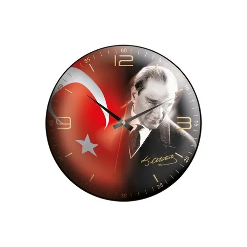Horloge ronde personnalisable avec photo