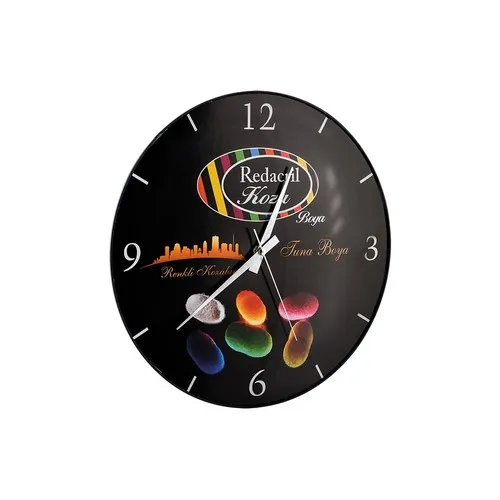 Horloge ronde personnalisable avec photo