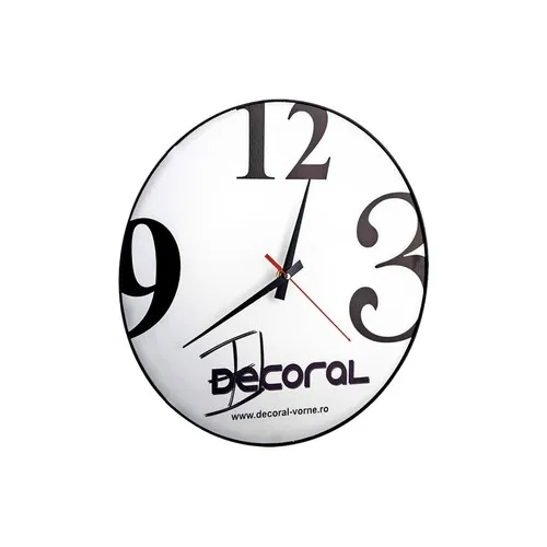 Horloge ronde personnalisable avec photo