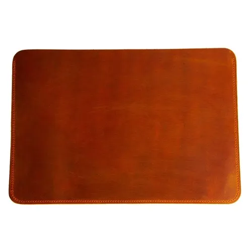 Housse en Cuir Compatible avec MacBook pour Ordinateur Portable