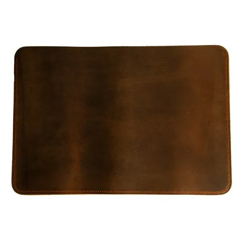 Housse en Cuir Compatible avec MacBook pour Ordinateur Portable